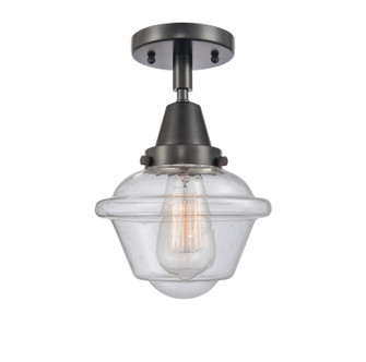 Caden One Light Semi-Flush Mount in Matte Black (405|447-1C-BK-G534)