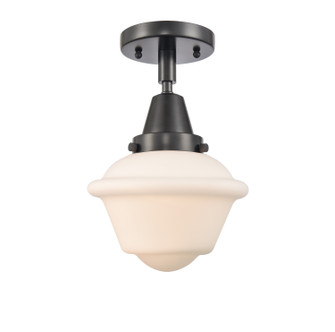 Caden One Light Semi-Flush Mount in Matte Black (405|447-1C-BK-G531)