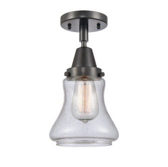 Caden LED Flush Mount in Matte Black (405|447-1C-BK-G194-LED)