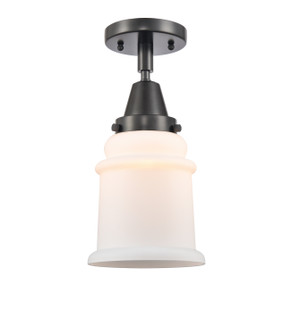 Caden One Light Semi-Flush Mount in Matte Black (405|447-1C-BK-G181)