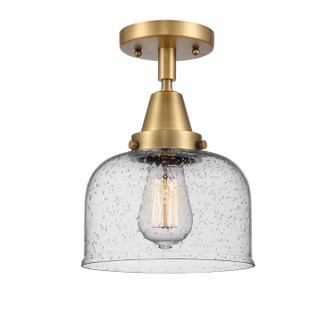 Caden One Light Semi-Flush Mount in Brushed Brass (405|447-1C-BB-G74)