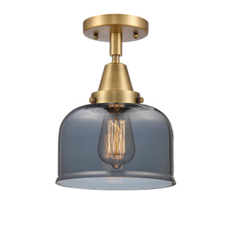 Caden LED Semi-Flush Mount in Brushed Brass (405|447-1C-BB-G73-LED)