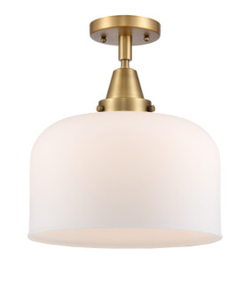 Caden LED Flush Mount in Brushed Brass (405|447-1C-BB-G71-L-LED)