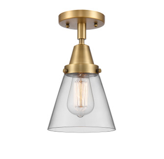Caden LED Semi-Flush Mount in Brushed Brass (405|447-1C-BB-G62-LED)