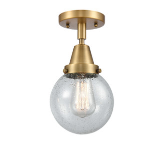 Caden LED Flush Mount in Brushed Brass (405|447-1C-BB-G204-6-LED)