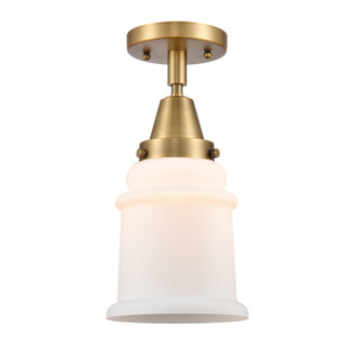 Caden LED Semi-Flush Mount in Brushed Brass (405|447-1C-BB-G181-LED)