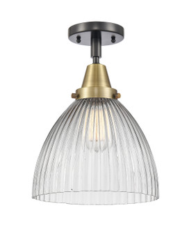 Caden LED Semi-Flush Mount in Black Antique Brass (405|447-1C-BAB-G222-LED)