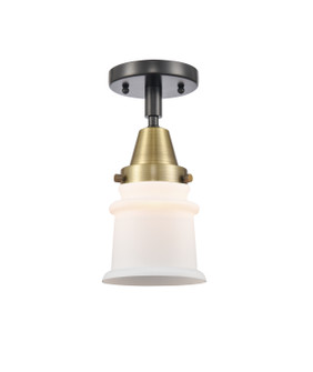 Caden LED Semi-Flush Mount in Black Antique Brass (405|447-1C-BAB-G181S-LED)