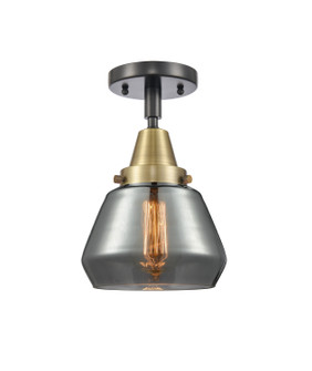 Caden LED Semi-Flush Mount in Black Antique Brass (405|447-1C-BAB-G173-LED)