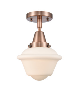 Caden LED Semi-Flush Mount in Antique Copper (405|447-1C-AC-G531-LED)