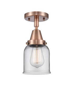 Caden One Light Semi-Flush Mount in Antique Copper (405|447-1C-AC-G52)