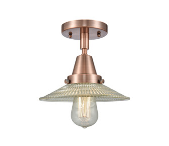 Caden One Light Flush Mount in Antique Copper (405|447-1C-AC-G2)