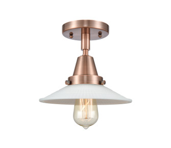 Caden LED Semi-Flush Mount in Antique Copper (405|447-1C-AC-G1-LED)