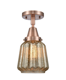 Caden LED Flush Mount in Antique Copper (405|447-1C-AC-G146-LED)