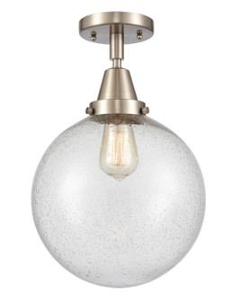 Caden One Light Semi-Flush Mount in Antique Brass (405|447-1C-AB-G201-10)