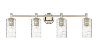 Downtown Urban Four Light Bath Vanity in Polished Nickel (405|434-4W-PN-G434-7DE)