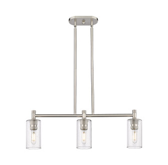 Downtown Urban Three Light Island Pendant in Satin Nickel (405|434-3I-SN-G434-7SDY)