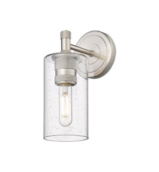 Downtown Urban One Light Wall Sconce in Satin Nickel (405|434-1W-SN-G434-7SDY)