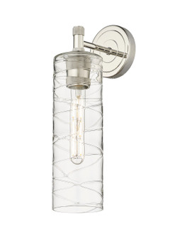 Downtown Urban One Light Wall Sconce in Polished Nickel (405|434-1W-PN-G434-12DE)