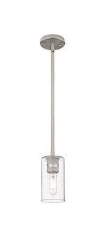 Downtown Urban One Light Pendant in Satin Nickel (405|434-1S-SN-G434-7SDY)