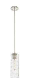 Downtown Urban One Light Pendant in Polished Nickel (405|434-1S-PN-G434-12DE)