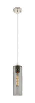 Downtown Urban One Light Pendant in Polished Nickel (405|434-1P-PN-G434-12SM)