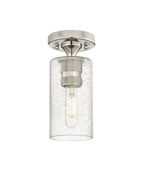 Downtown Urban One Light Flush Mount in Polished Nickel (405|434-1F-PN-G434-7SDY)