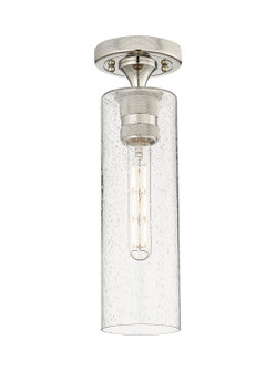 Downtown Urban One Light Flush Mount in Polished Nickel (405|434-1F-PN-G434-12SDY)