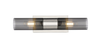 Downtown Urban Two Light Bath Vanity in Satin Nickel (405|429-2WL-SN-G429-8SM)