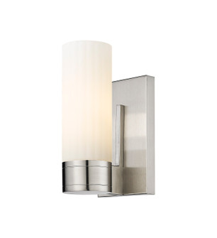 Downtown Urban One Light Wall Sconce in Satin Nickel (405|429-1W-SN-G429-8WH)