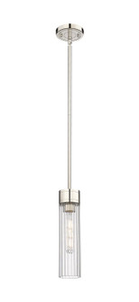 Downtown Urban One Light Pendant in Polished Nickel (405|429-1S-PN-G429-11CL)