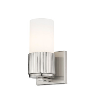 Downtown Urban One Light Wall Sconce in Satin Nickel (405|428-1W-SN-G428-7WH)