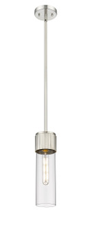 Downtown Urban One Light Pendant in Satin Nickel (405|428-1S-SN-G428-12CL)
