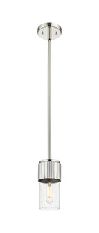 Downtown Urban One Light Pendant in Polished Nickel (405|428-1S-PN-G428-7SDY)