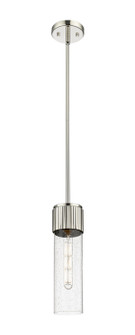 Downtown Urban One Light Pendant in Polished Nickel (405|428-1S-PN-G428-12SDY)