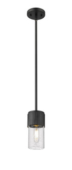 Downtown Urban One Light Pendant in Matte Black (405|428-1S-BK-G428-7SDY)