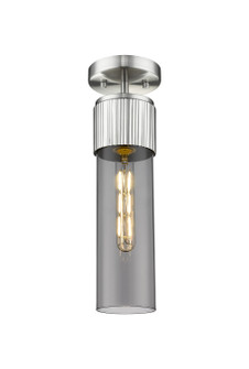 Downtown Urban LED Flush Mount in Satin Nickel (405|428-1F-SN-G428-12SM)