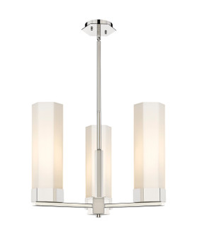 Downtown Urban LED Pendant in Polished Nickel (405|427-3CR-PN-G427-14WH)