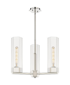 Downtown Urban LED Pendant in Polished Nickel (405|427-3CR-PN-G427-14CL)