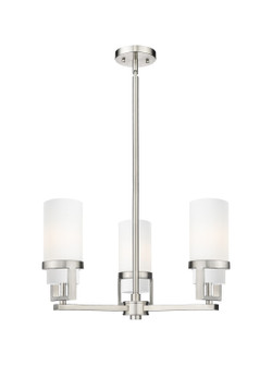 Downtown Urban LED Pendant in Satin Nickel (405|426-3CR-SN-G426-8WH)