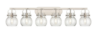 Downtown Urban Six Light Bath Vanity in Satin Nickel (405|423-6W-SN-G410-6SDY)