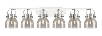 Downtown Urban Six Light Bath Vanity in Polished Chrome (405|423-6W-PC-G412-6SM)