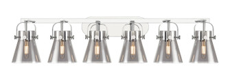 Downtown Urban Six Light Bath Vanity in Polished Chrome (405|423-6W-PC-G411-6SM)