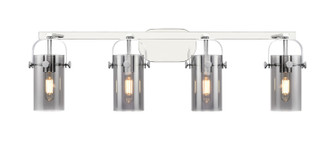 Downtown Urban Four Light Bath Vanity in Polished Chrome (405|423-4W-PC-G423-7SM)