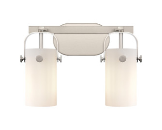 Downtown Urban Two Light Bath Vanity in Brushed Satin Nickel (405|423-2W-SN-G423-7WH)