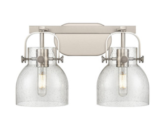 Downtown Urban Two Light Bath Vanity in Satin Nickel (405|423-2W-SN-G412-6SDY)