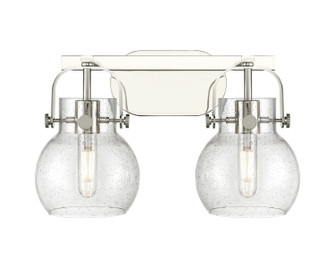 Downtown Urban LED Bath Vanity in Polished Nickel (405|423-2W-PN-G410-6SDY) Downtown Urban LED Bath Vanity in Polished Nickel (405|423-2W-PN-G410-6SDY)