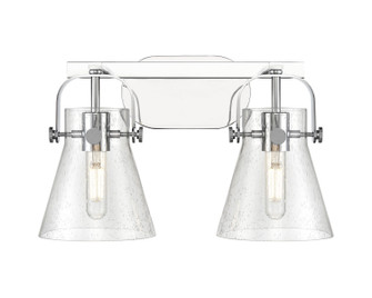 Downtown Urban Two Light Bath Vanity in Polished Chrome (405|423-2W-PC-G411-6SDY)