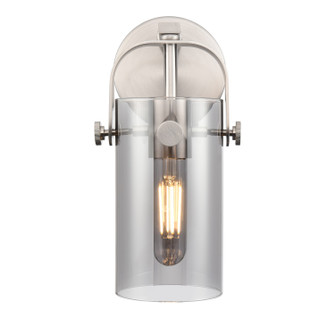 Downtown Urban One Light Wall Sconce in Satin Nickel (405|423-1W-SN-G423-7SM)