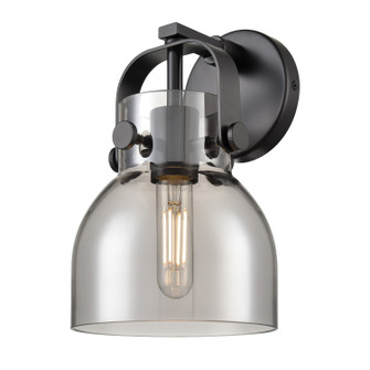Downtown Urban One Light Wall Sconce in Matte Black (405|423-1W-BK-G412-6SM)